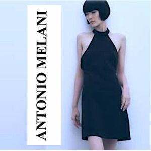 Antonio Melani Navy Pencil/ Sheath Dress (12)
